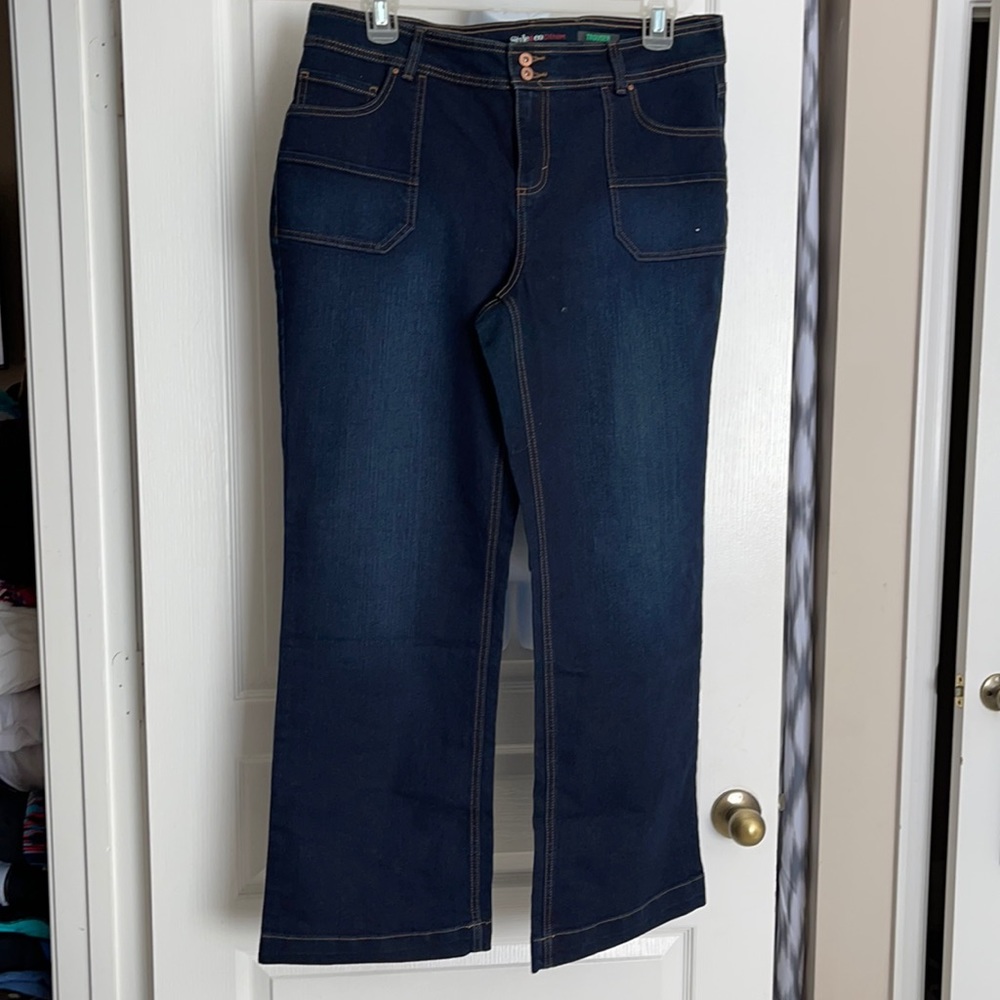 Plus Size Stretchy Denim